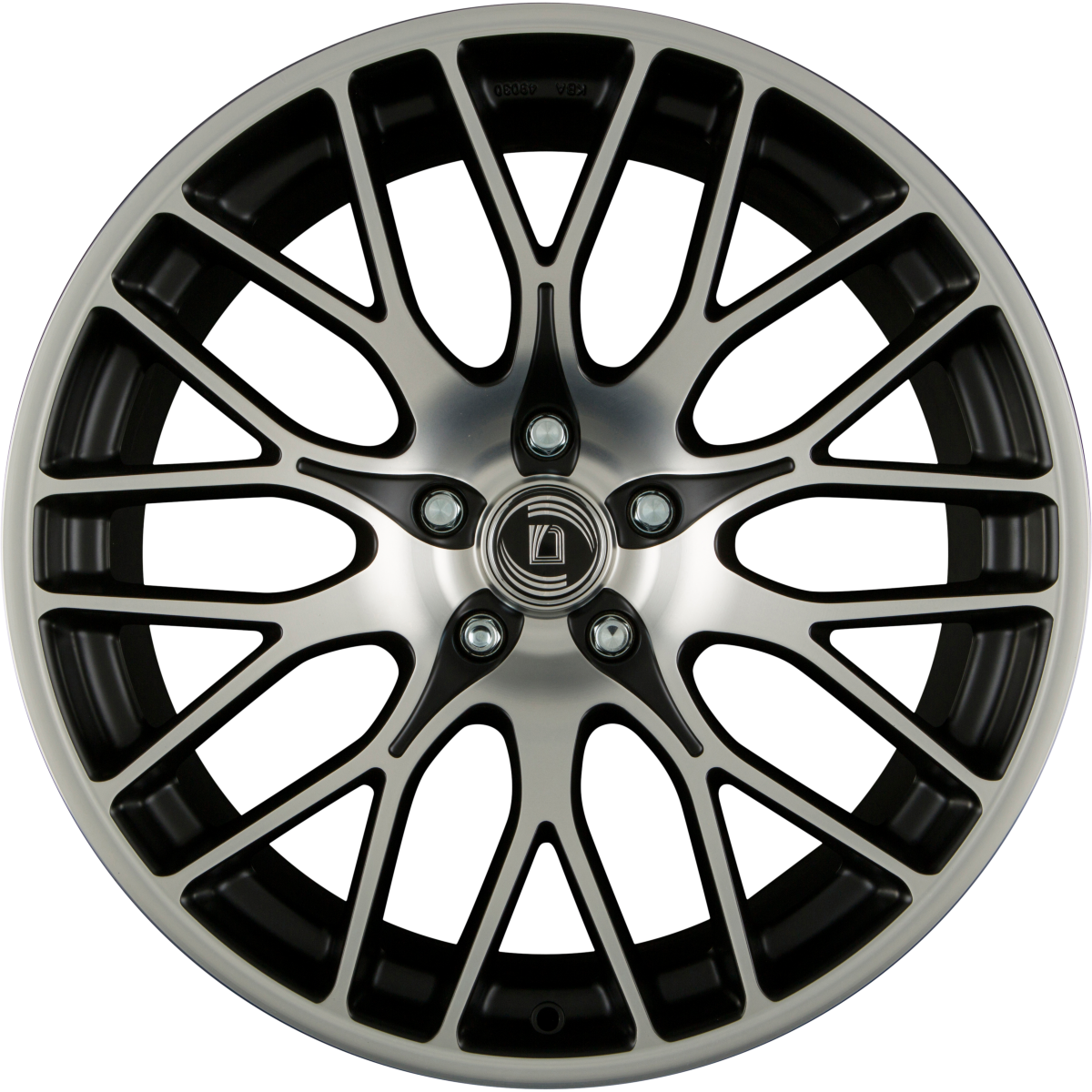 Diewe Fina nero machined Alufelge 9.5x21 Zoll ET40 LK 5x114.3 ML64.1 – Bild 7