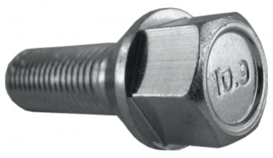 Jania Radschraube Kegelbund 60° M12x1,5x35 SW17 silber 20 Stk.