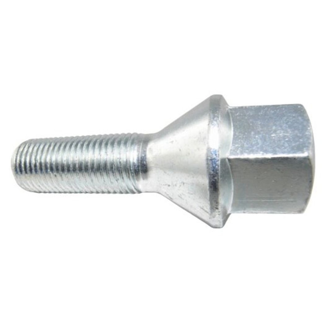 Jania Radschraube Kegelbund 60° M12x1,25x30 SW17 silber 20 Stk.