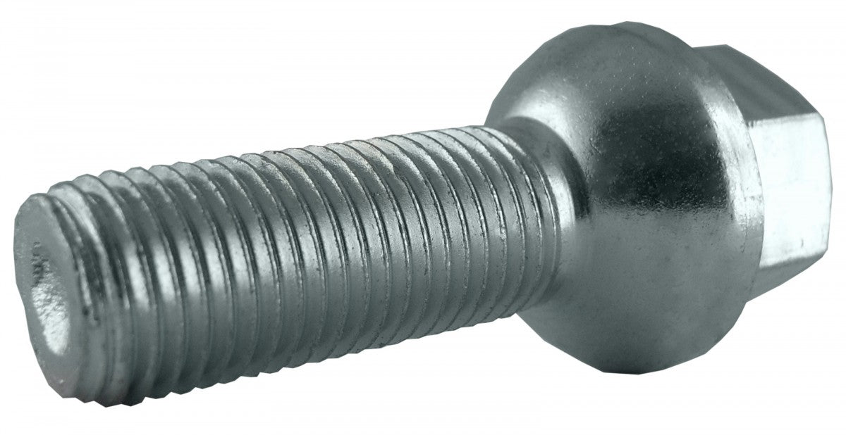 Jania Radschraube Kugelbund R14 M14x1,5x34 SW19 silber 20 Stk.