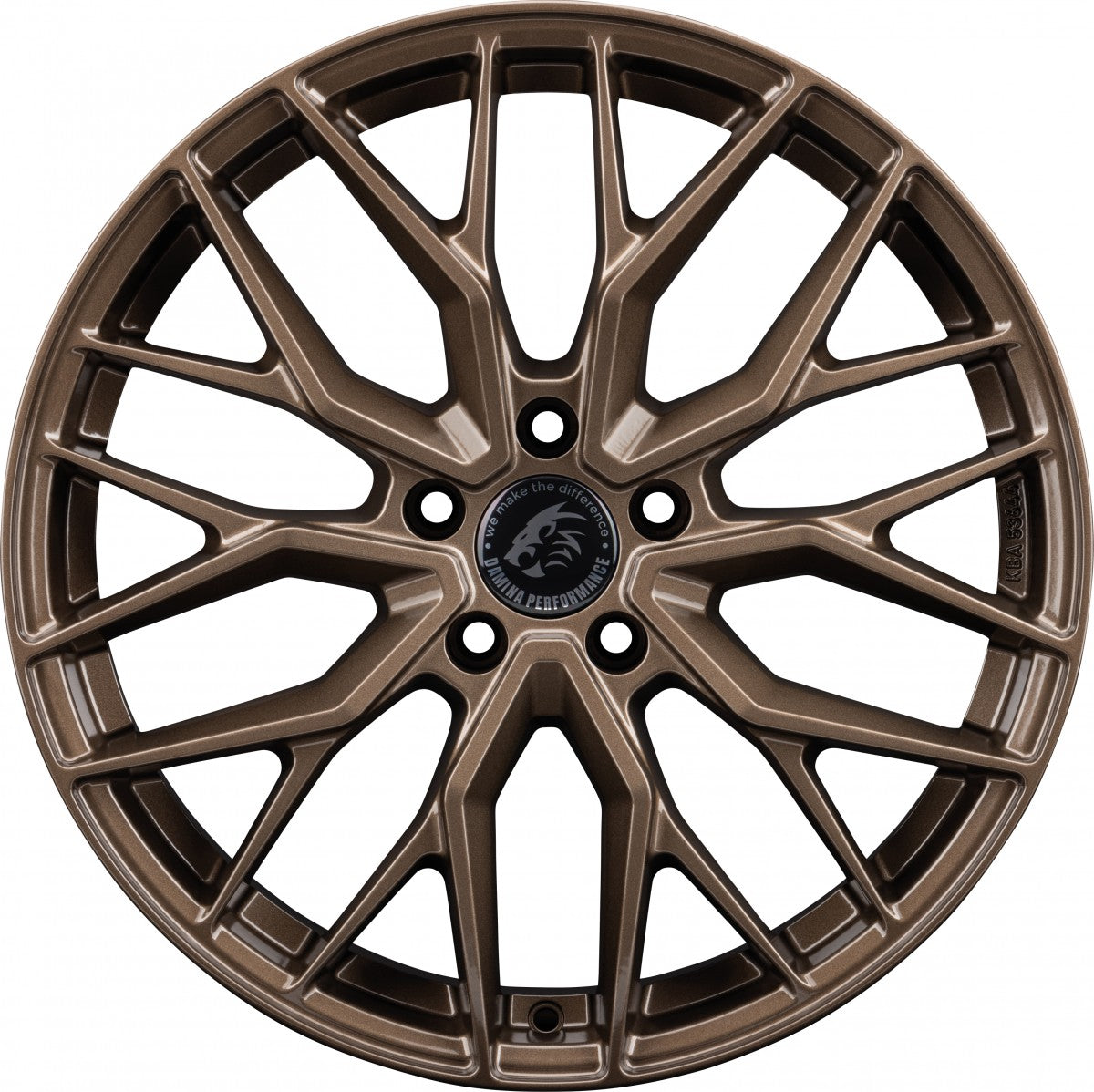 Damina Performance DM20 bronze matt 8.5x19 ET45 - LK5/112 ML66.6