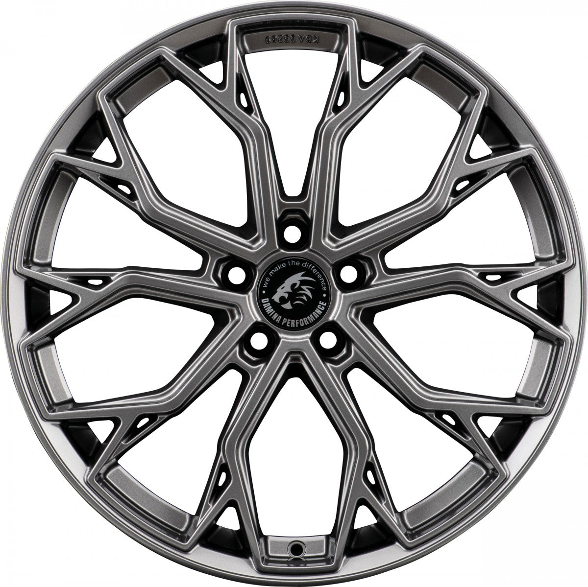 Damina Performance DM18 anthrazit 8x18 ET35 - LK5/112 ML66.6