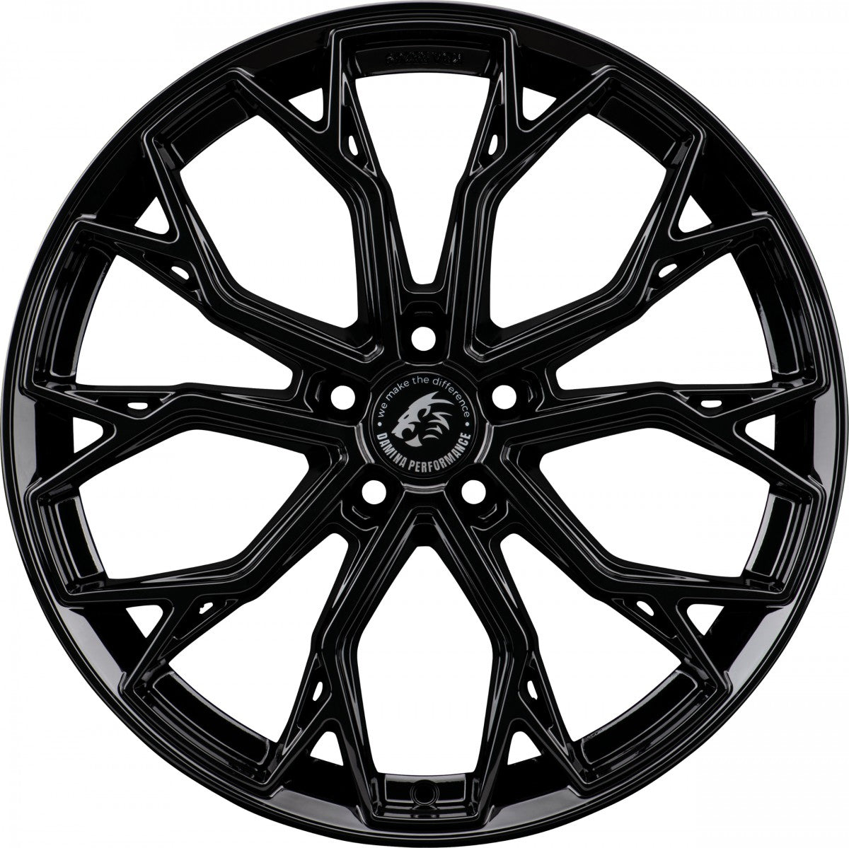 Damina Performance DM18 black painted 8x18 ET45 - LK5/112 ML66.6