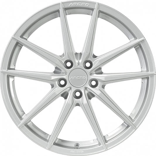 Arceo Wheels Monaco white silver 8.5x19 ET45 - LK5/112 ML73.1