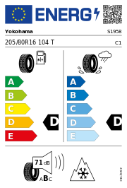 Yokohama Geolandar A/T4 (G018) XL 3PMSF 205/80 R16 104T