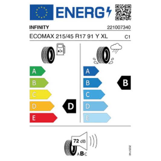 Infinity Ecomax 215/45 R17 91Y – Bild 2