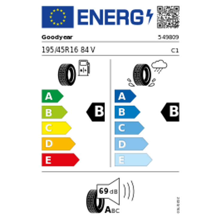 Goodyear Efficientgrip Performance 195/45 R16 84V – Bild 5
