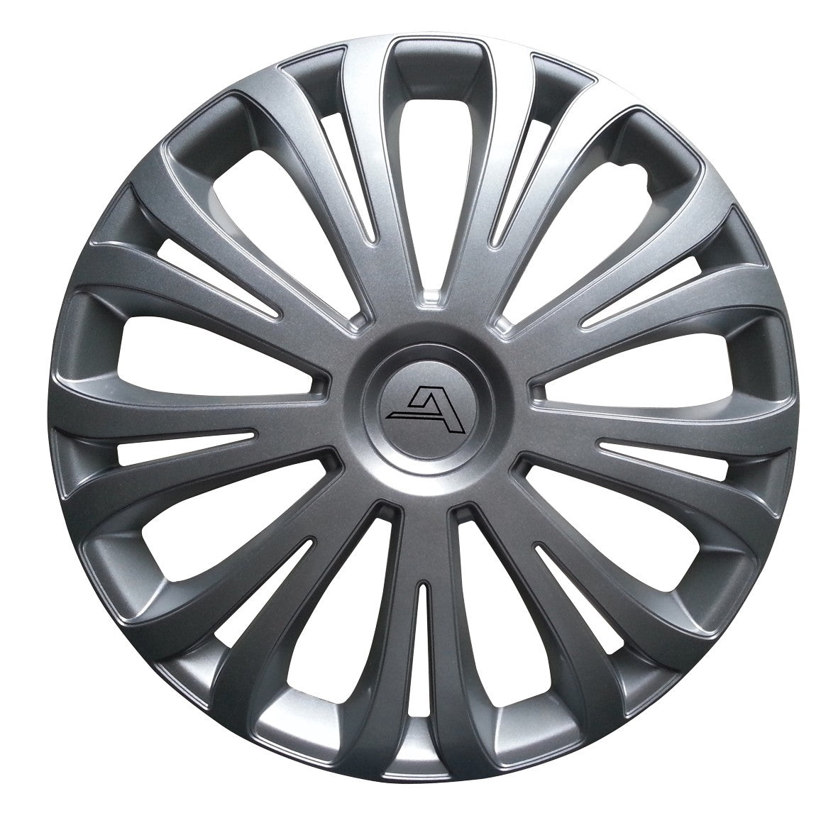Alcar 4x Radzierblenden Riva silber 15 Zoll