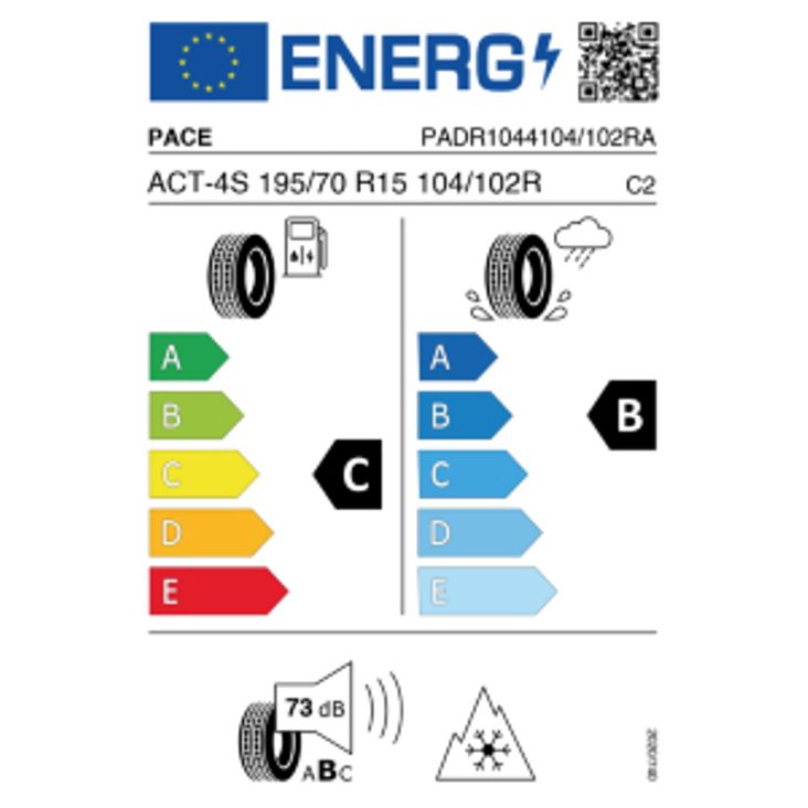 Pace Active Power 4S 195/70R15C 104/102R – Bild 4