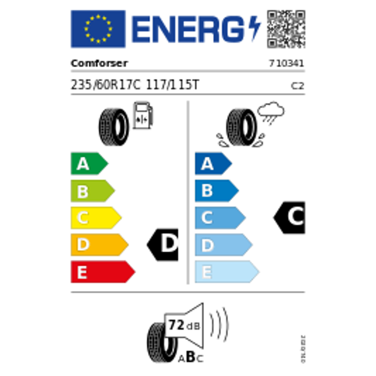 Comforser CF350 235/60R17C 117T – Bild 3