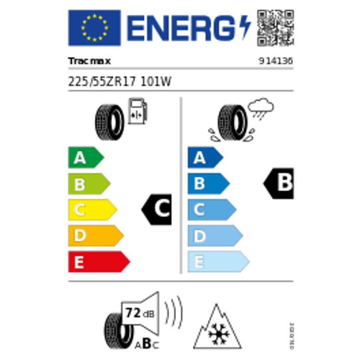 Tracmax X-privilo A/S Trac Saver M+S XL 3PMSF 225/55 ZR17 101W – Bild 3