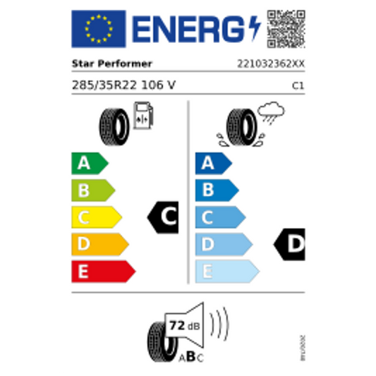 Star Performer Quasar XL 285/35 R22 106V – Bild 2