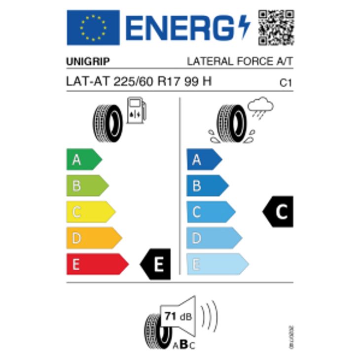 Unigrip Lateral Force A/T 225/60 R17 99H – Bild 3
