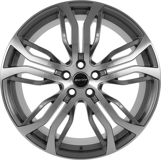 GMP Dynamik anthracite polished Alufelge 9.5x21 Zoll ET35 LK 5x108 ML63.4