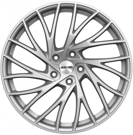 GMP Enigma satin silver 8x18 ET45 - LK5/108 ML75