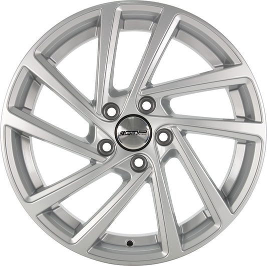 GMP Wonder silver 7x17 ET43 - LK5/100 ML57.1