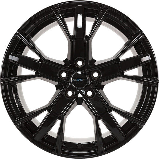 GMP Gunner glossy black 10x21 ET45 - LK5/130 ML71.6