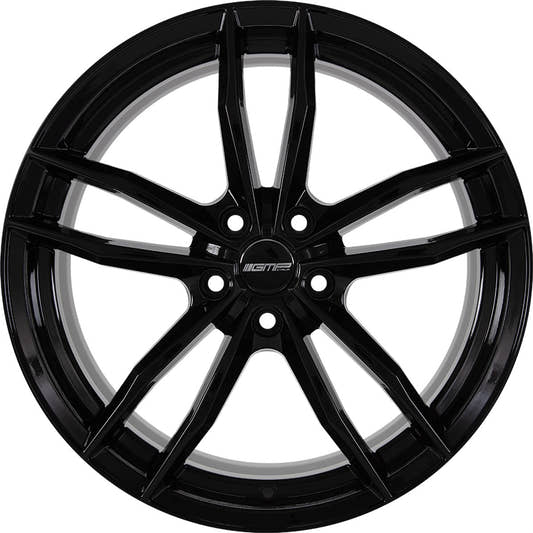 GMP Swan black glossy 8.5x20 ET25 - LK5/120 ML72.6