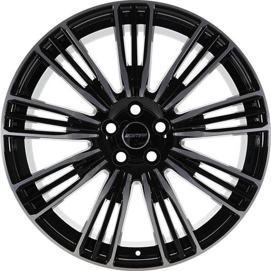 GMP Coventry black diamond 9.5x22 ET49 - LK5/120 ML72.6