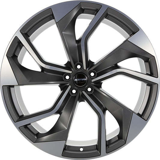 GMP Rebel anthracite matt diamond 10x23 ET30 - LK5/112 ML66.5