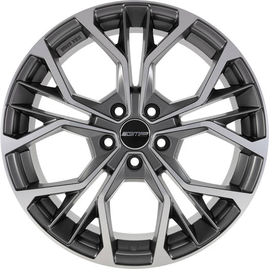 GMP Matisse anthracite matt diamond 6.5x16 ET35 - LK5/110 ML65.1