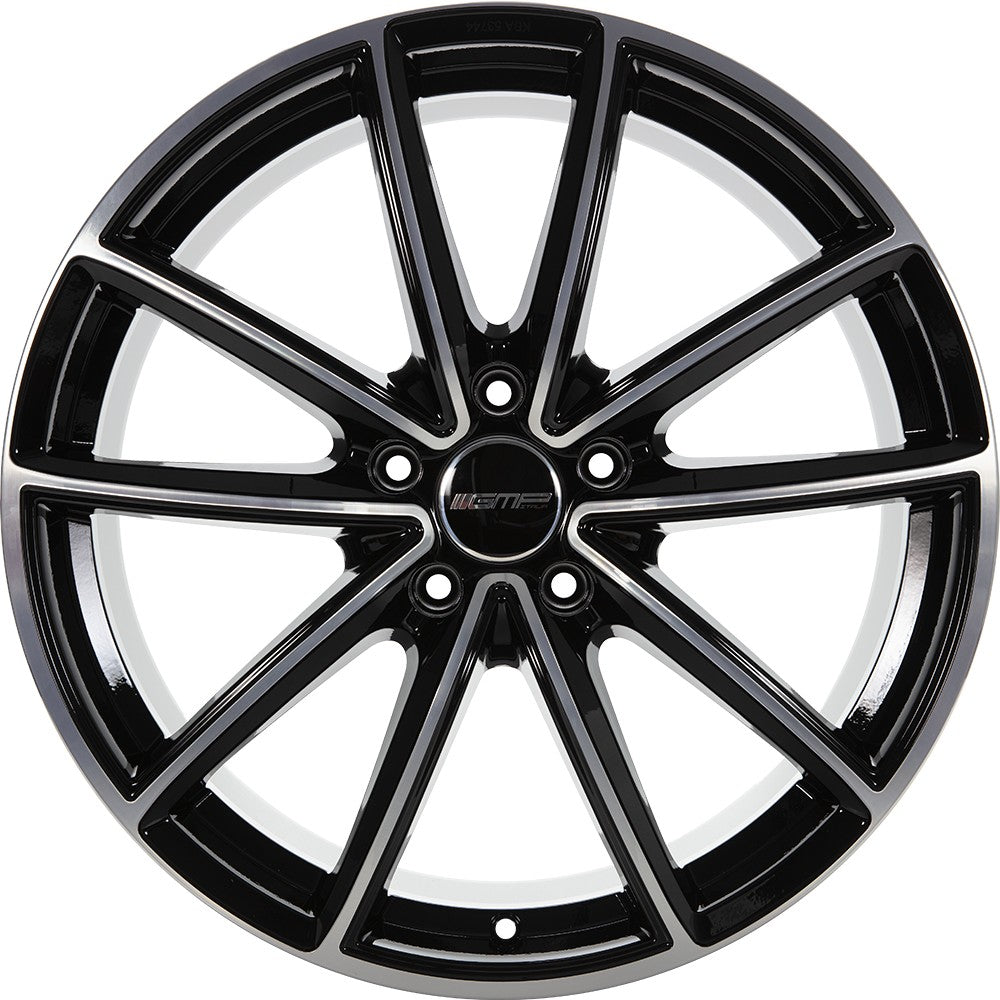 GMP Titan black diamond 9.5x20 ET65 - LK5/130 ML71.6