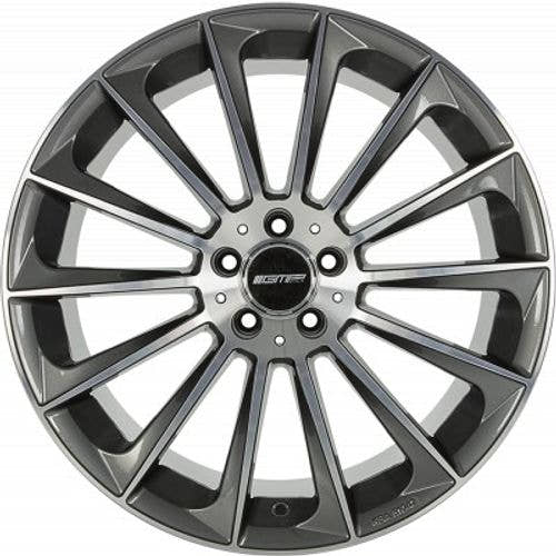 GMP Stellar anthracite diamond Alufelge 8.5x21 Zoll ET32 LK 5x112 ML66.6 – Bild 2