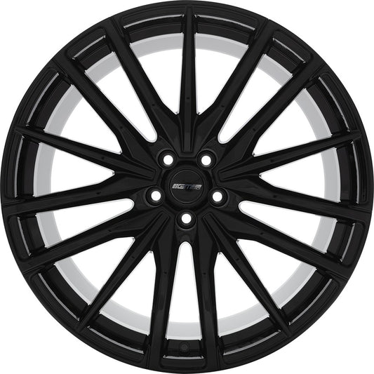 GMP Sparta black glossy 9x20 ET40 - LK5/120 ML65.1
