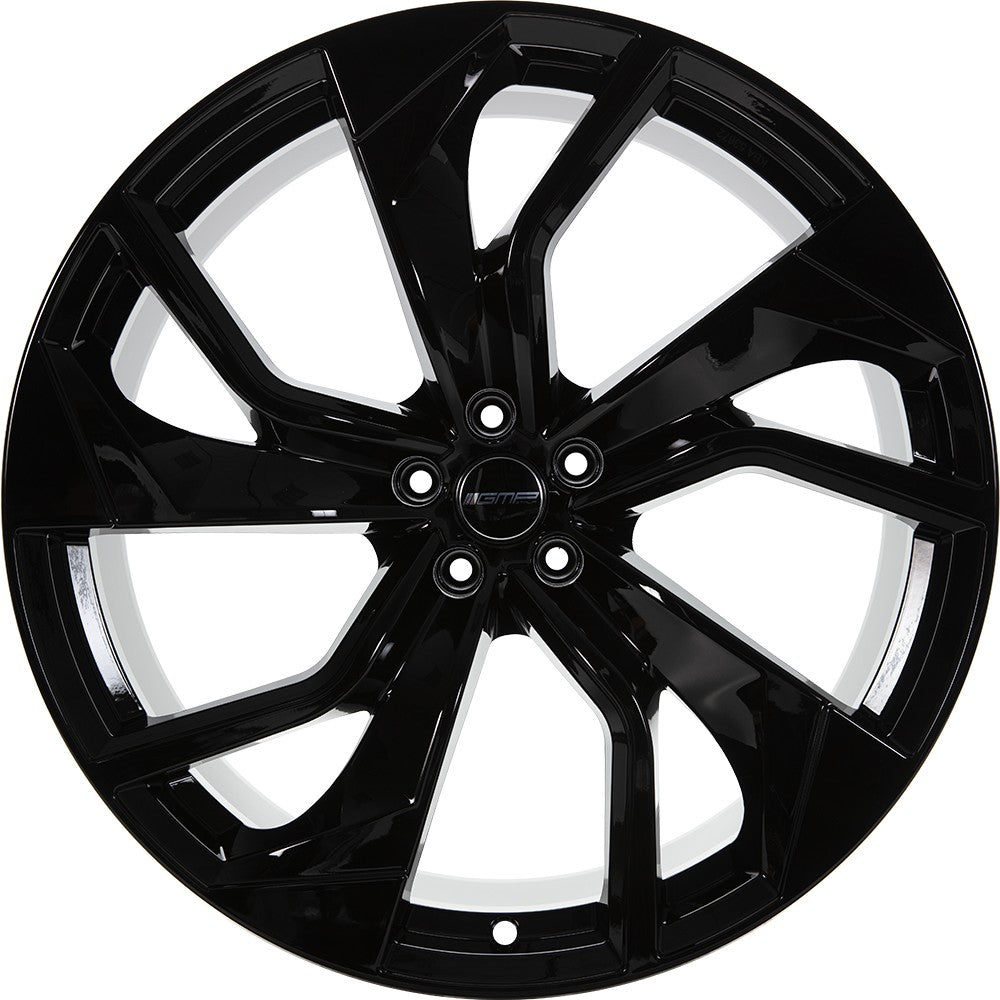 GMP Rebel black glossy 9.5x22 ET36 - LK5/112 ML66.5