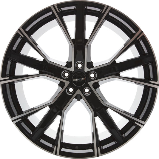 GMP Gunner black diamond 9.5x22 ET43 - LK5/130 ML71.6