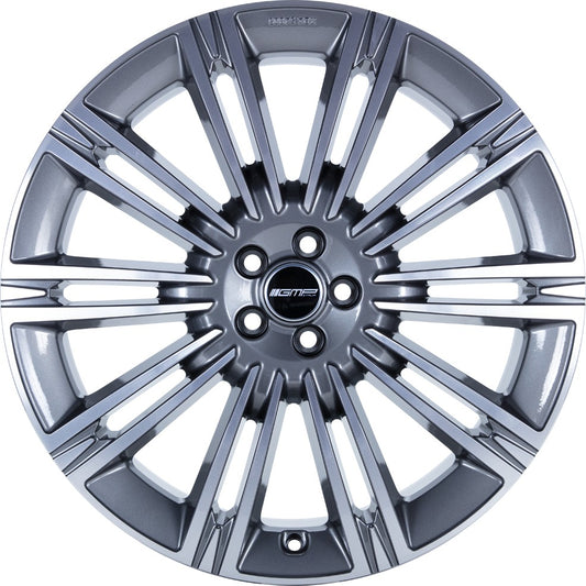 GMP Experience anthracite diamond 9.5x23 ET43 - LK5/120 ML72.6