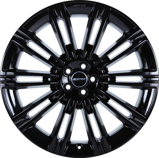 GMP Experience glossy black 9.5x23 ET43 - LK5/120 ML72.6