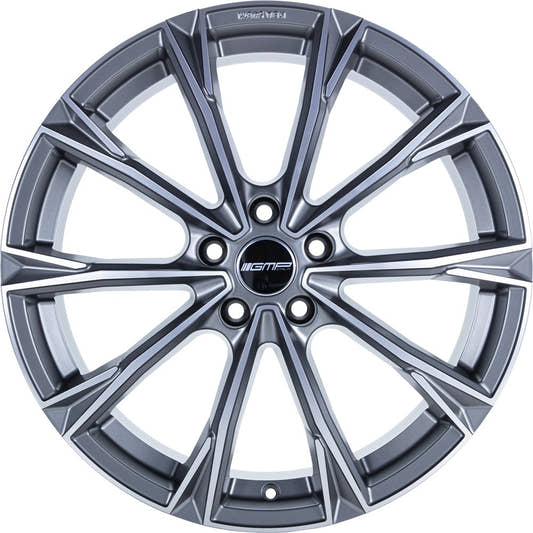 GMP Totale matt anthracite diamond 11.5x22 ET52 - LK5/130 ML71.6
