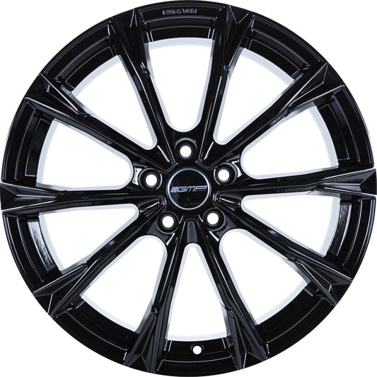 GMP Totale glossy black 9.5x21 ET28 - LK5/112 ML66.5