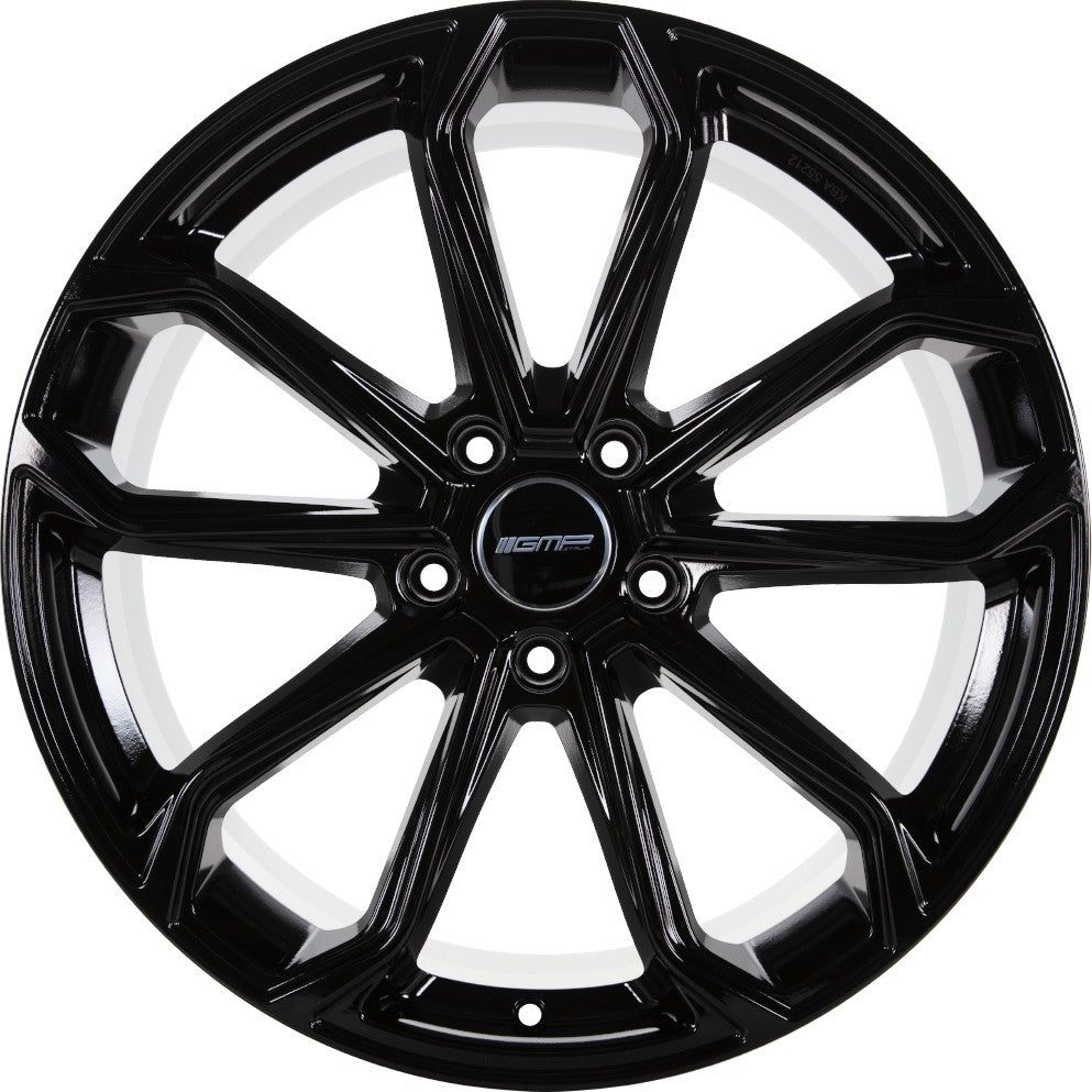GMP Furiosa black glossy 10x22 ET19 - LK5/112 ML66.5