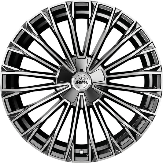 Antera A103 moon grey diamond 9.5x22 ET35 - LK5/120 ML64.1