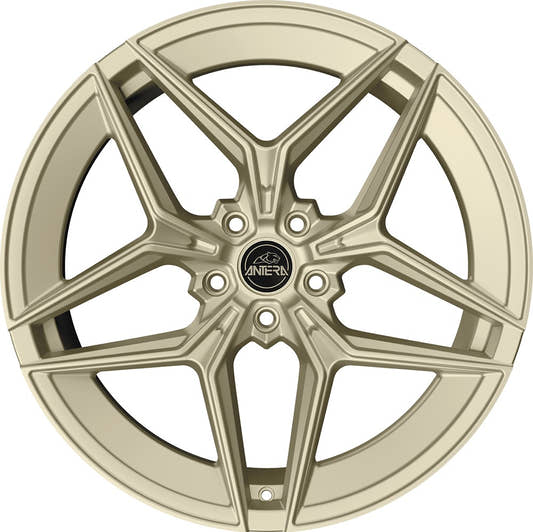 Antera A107 Concave satin champagne 11x21 ET14 - LK5/112 ML66.6