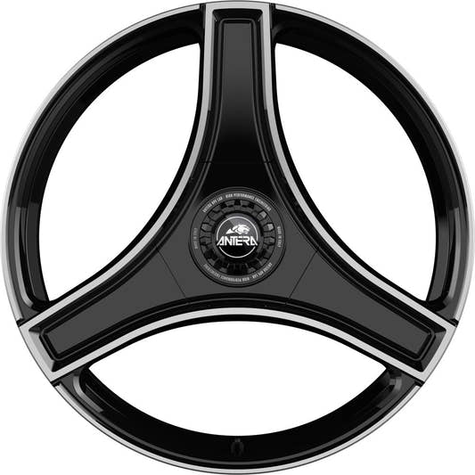 Antera A123 piano black diamond Alufelge 11.5x22 Zoll ET40 LK 5x112 ML66.6