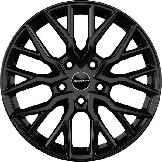 GMP Booster black glossy Alufelge 7.5x17 Zoll ET55 LK 5x130 ML78.1 – Bild 2