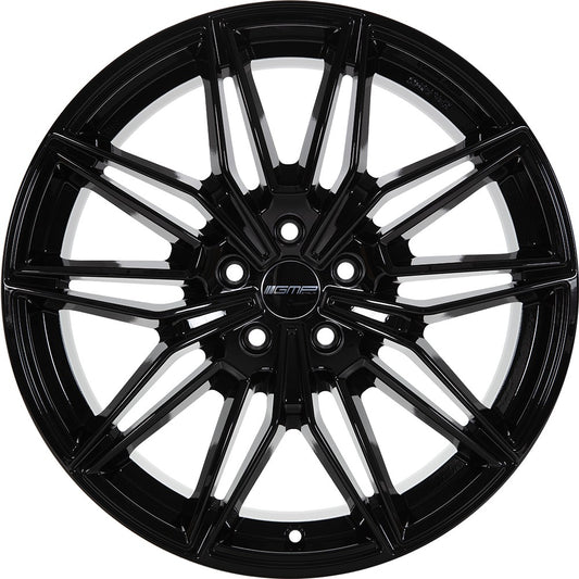 GMP Specter black glossy 10x19 ET45 - LK5/112 ML66.6