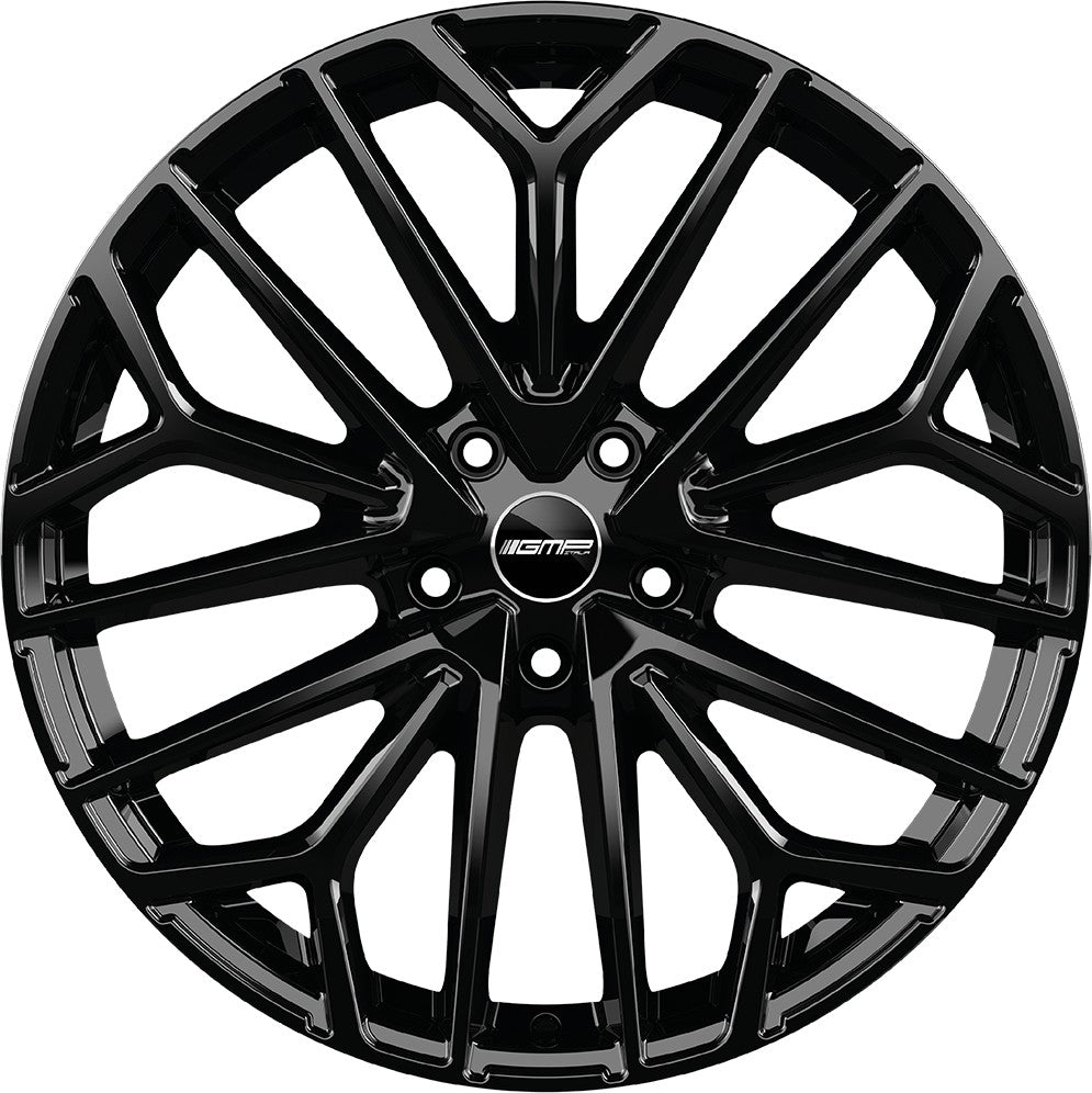 GMP Materia glossy black 8x19 ET45 - LK5/112 ML66.5