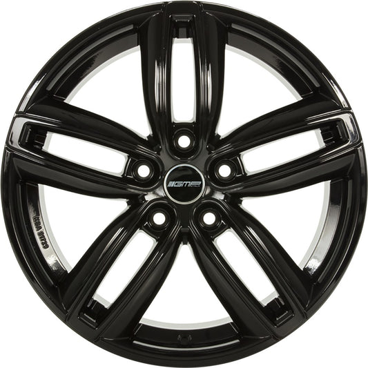GMP Diva shiny black 7.5x18 ET50 - LK5/120 ML72.6
