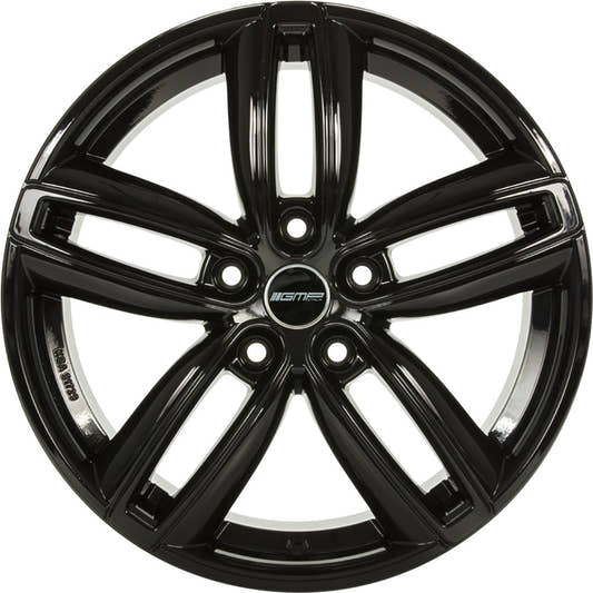 GMP Diva shiny black Alufelge 7.5x18 Zoll ET50 LK 5x120 ML72.6