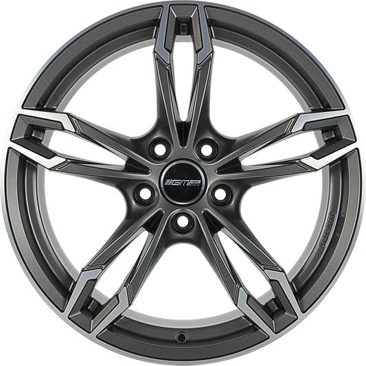 GMP Dea matt anthracite polished Alufelge 8x19 Zoll ET43 LK 5x112 ML66.6