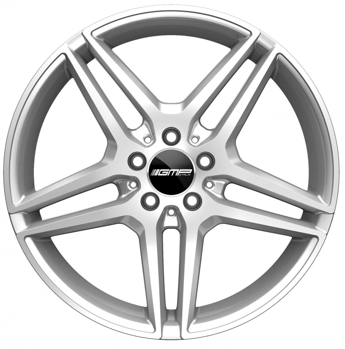 GMP Mythos silver 9x18 ET50 - LK5/112 ML66.6