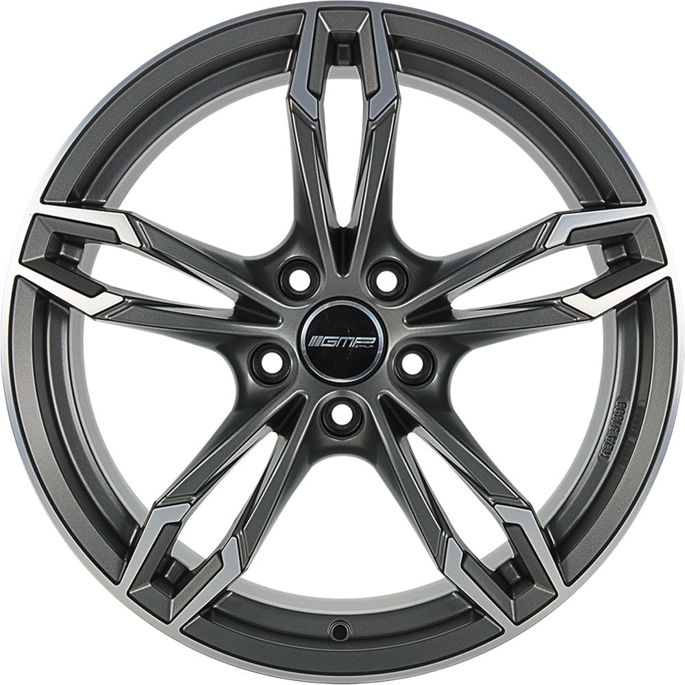 GMP Dea anthracite polished 9x18 ET44 - LK5/112 ML66.6