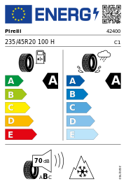 Pirelli Scorpion All Season SF2 XL Elect M+S 3PMSF 235/45 R20 100H