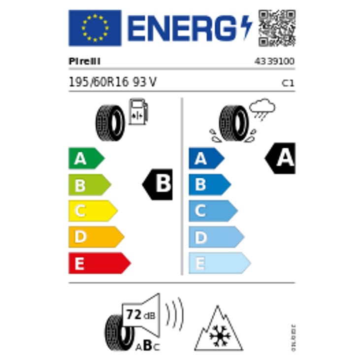 Pirelli Cinturato All Season SF3 XL 3PMSF 195/60 R16 93V – Bild 2