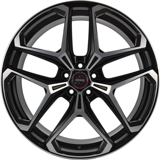 Momo RF04 black matt polish 9x20 ET26 - LK5/112 ML66.6