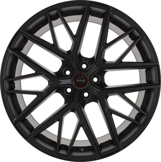 Momo RFX01 sandblast black 10x22 ET48 - LK5/130 ML71.5